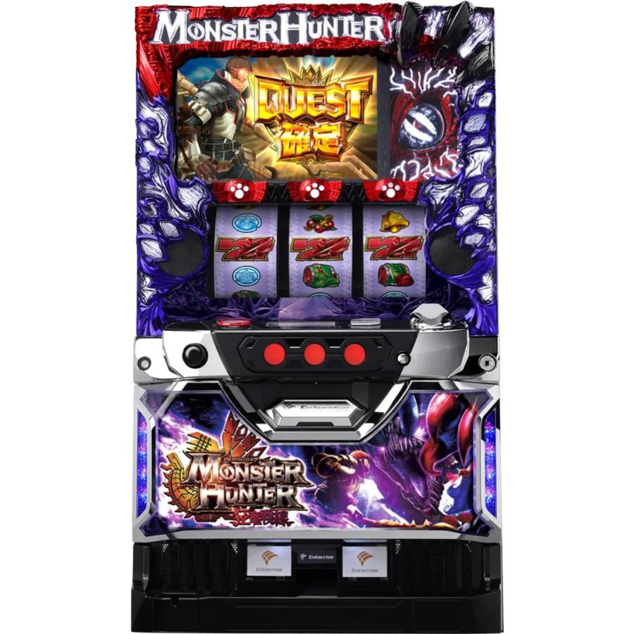 パチスロ実機 モンスターハンターライズ オートプレイスマスロユニット