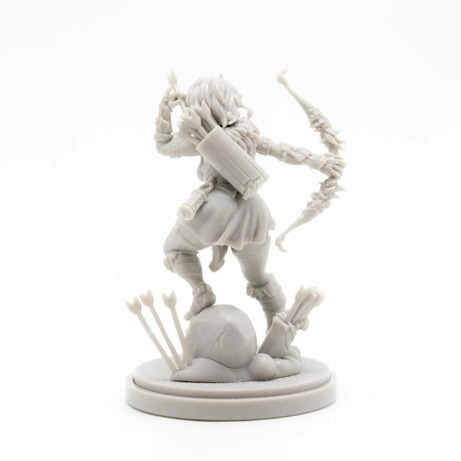 女神シリーズ 1/48 弓矢 女戦士 ソルジャー フィギュア 美少女