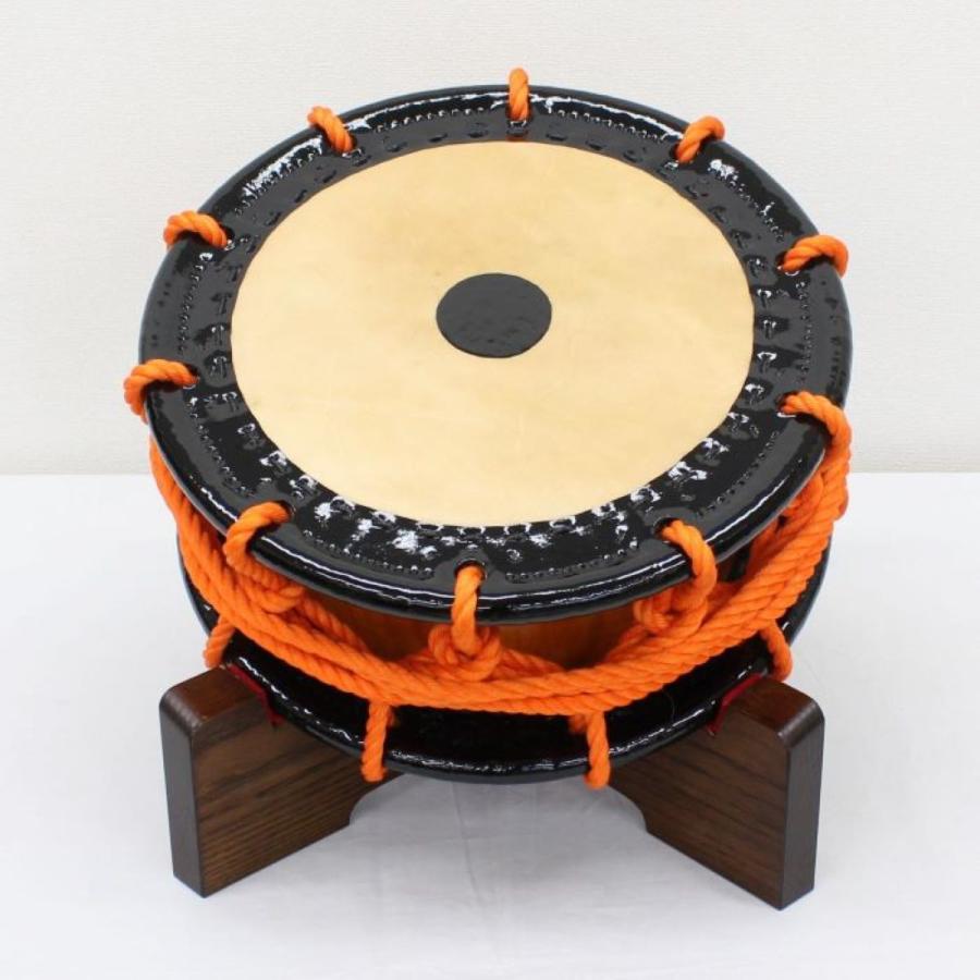 クレモナロープ 太さ12mm オレンジ・化繊・締太鼓・紐締用ロープ・1m