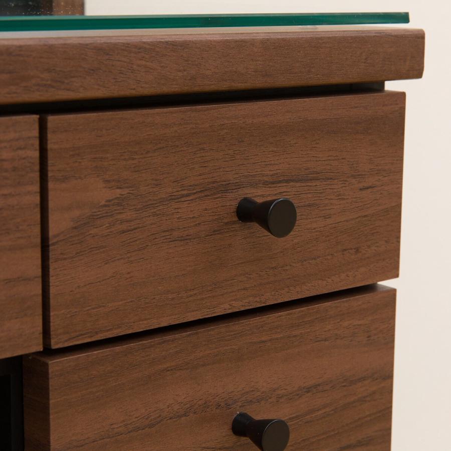 ニトリ（NITORI） 三面鏡ドレッサー(DR-007 MBR) 鏡台 ミラー : ニトリ