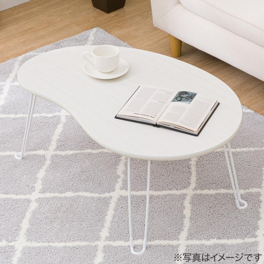 ニトリ（NITORI） 幅75cm 折りたたみテーブル 折脚テーブル(KS1 7550