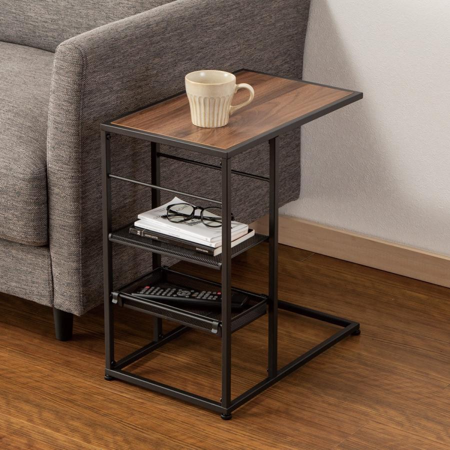 ニトリ（NITORI） サイドテーブル(NP 4530 ミドルブラウン) : ニトリ