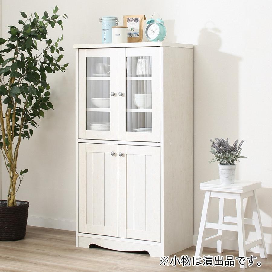 ニトリ（NITORI） 幅60cm キャビネット(リズバレーSLM1260B) 食器棚