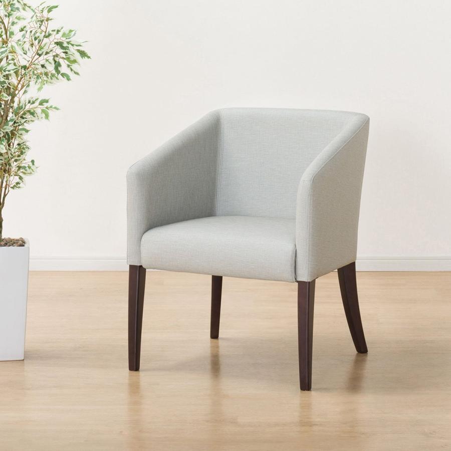 ニトリ（NITORI） 木製チェア(H1703AWP DBR/GY)ダイニングチェア