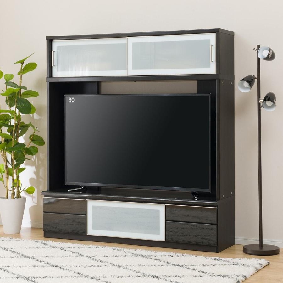 ニトリ（NITORI） 幅160 テレビボードセット（ポスティアN160BK