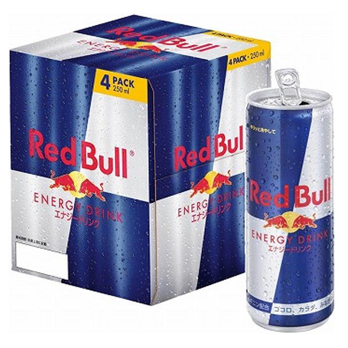 レッドブル（RedBull） レッドブル・エナジードリンク 250ml ×4本