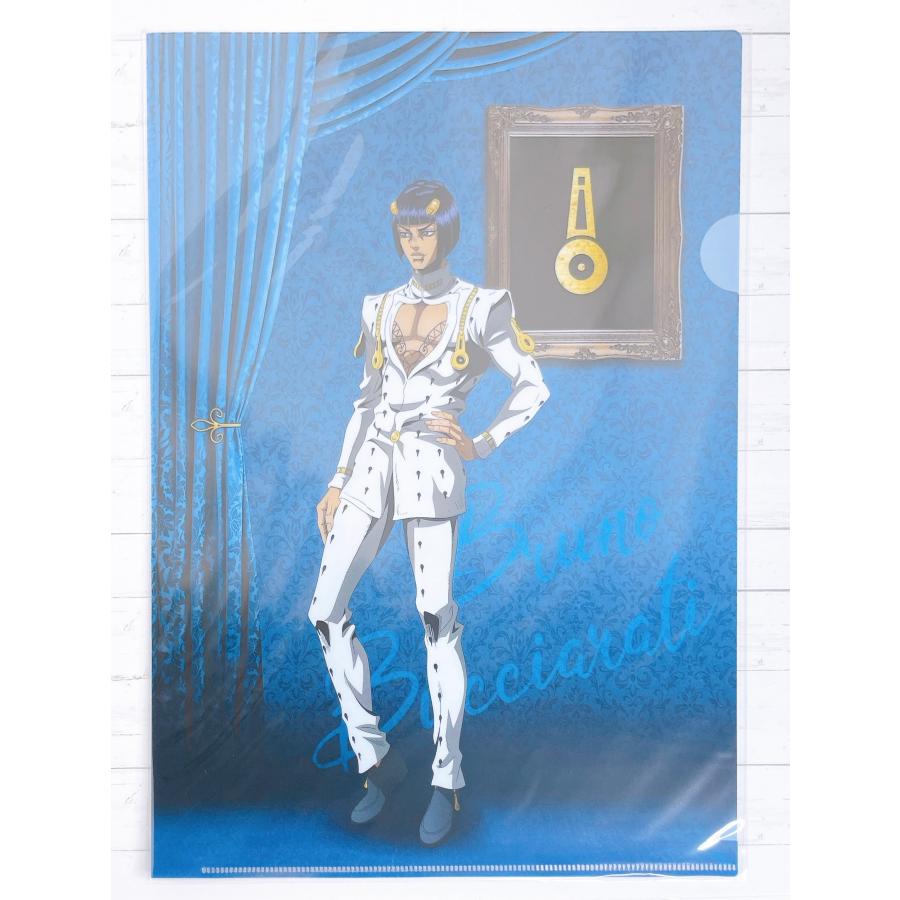 ☆ ジョジョワールド2 ジョジョの奇妙な冒険 クリアファイル 5部 黄金