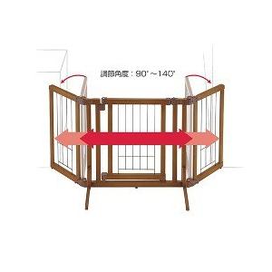 リッチェル（Richell） ペット用木製おくだけドア付きゲート Sサイズ