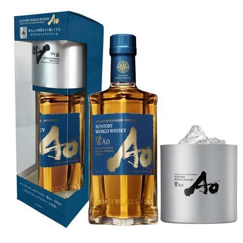 企画品)サントリー ワールドウイスキー 碧Ao 瓶 23年3月アイスペール付