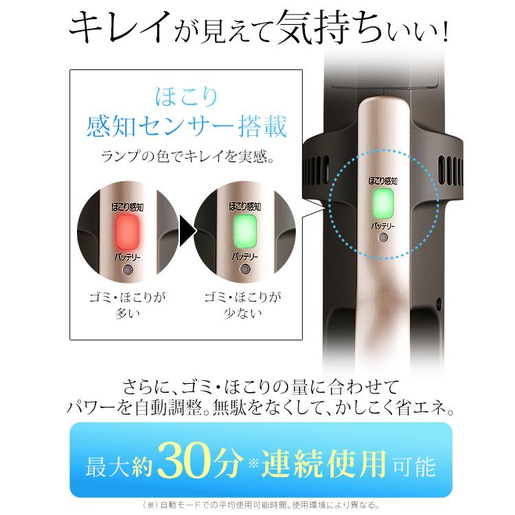 IRIS OHYAMA（アイリスオーヤマ） 掃除機 コードレス 吸引力