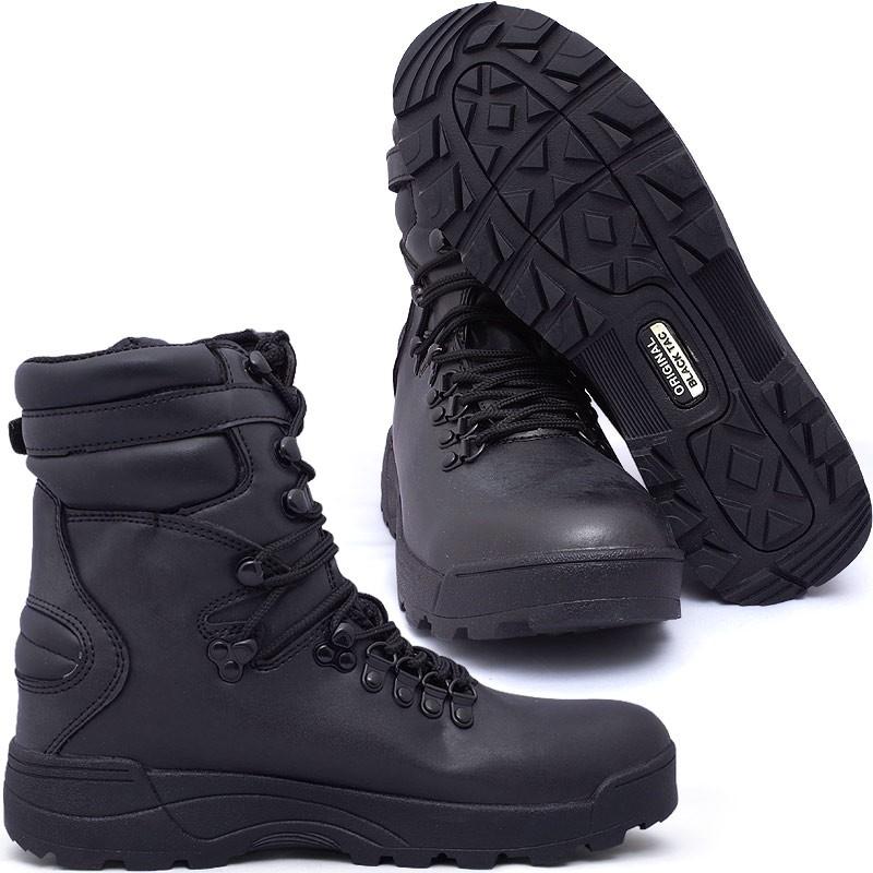 YMCLKY BLACK TAC #YA031005 PUコンバットブーツ FB005YN本格派