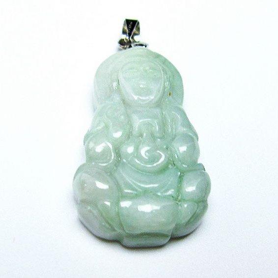 糸魚川翡翠 ペンダント 観音様 t146-3277 : 誠安天然石専門店 - 通販