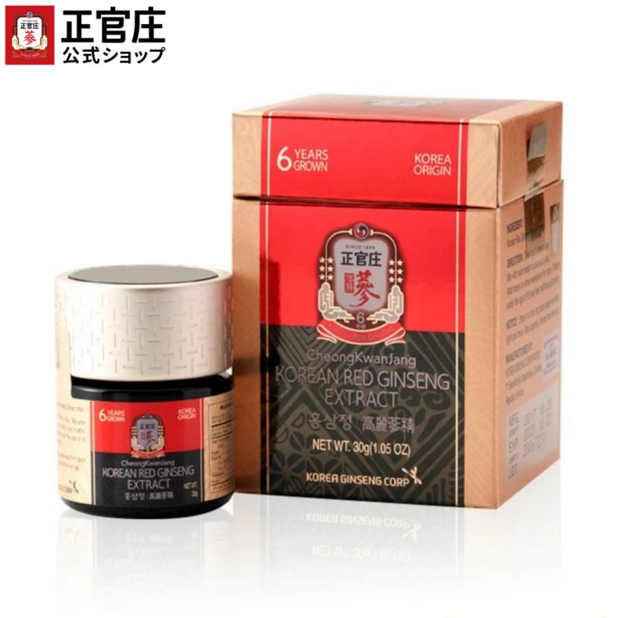 正官庄 【正官庄 日本公式】紅参エキス (30g)│正官庄(ジョンガン