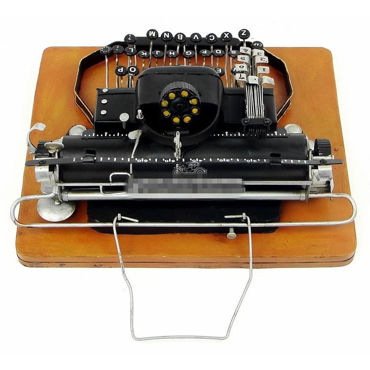 タイプライター Typewriter 模型 アンティーク オブジェ レトロ ブリキ