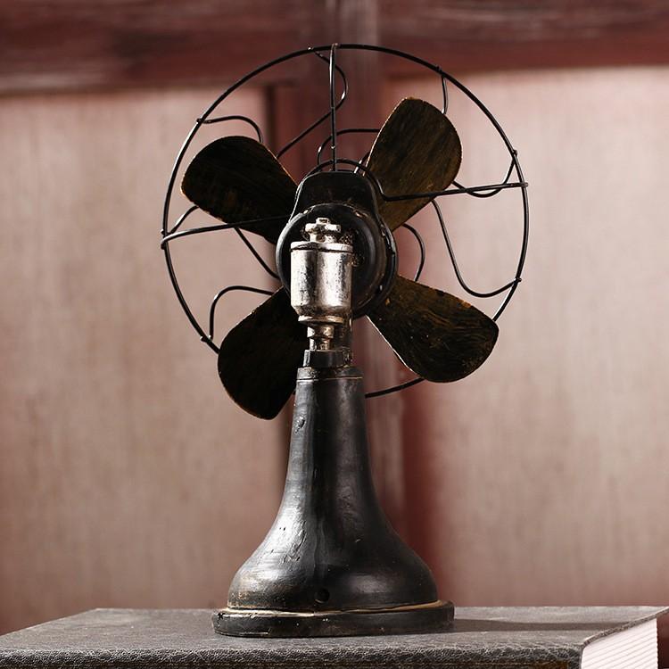 ヴィンテージ鉄製扇風機 ファン 蚤の市 アンティーク 1940-50's