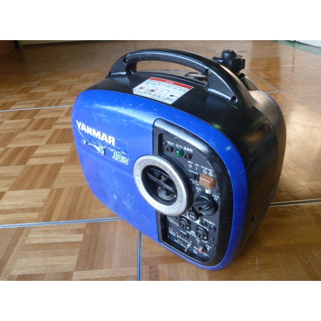 中古】ヤンマー ガソリン 発電機 インバータータイプ G1600is 防音型