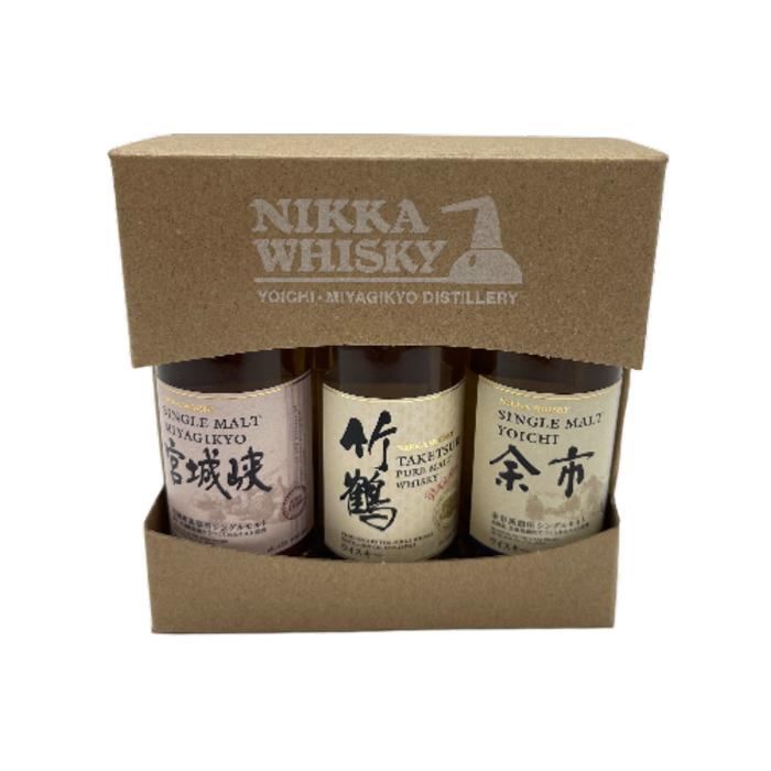 余市蒸溜所限定 ニッカウイスキー シングルモルト 3種セット180ml 6本