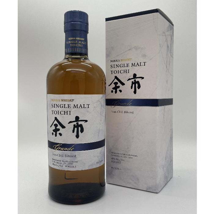 免税店限定】シングルモルト余市 グランデ 48度 700ml 箱付 : うまいる