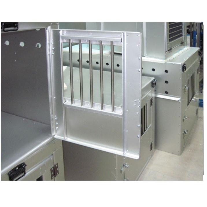 輸送用犬舎 （アルミ製） 土佐犬用 ［64×95×74cmH］ : サンセイヤフー