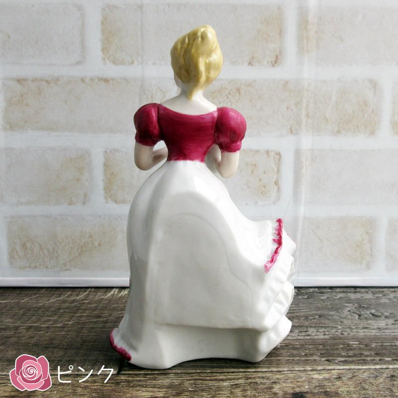 置物 陶製人形 瀬戸物 西洋陶器 せともの 昭和レトロ 陶器の人形