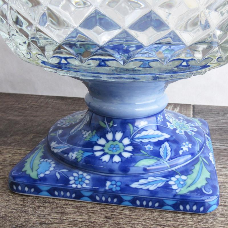 有田焼 龍峰窯 ガラスコンポート 民藝 民芸 工芸品 有田焼 龍峰窯 ガラス