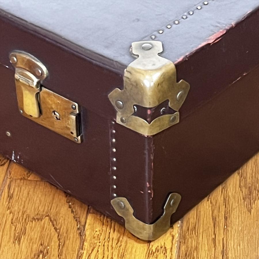 ヴィンテージ 昭和レトロ トランク スーツケース カギ無 : SK STORE