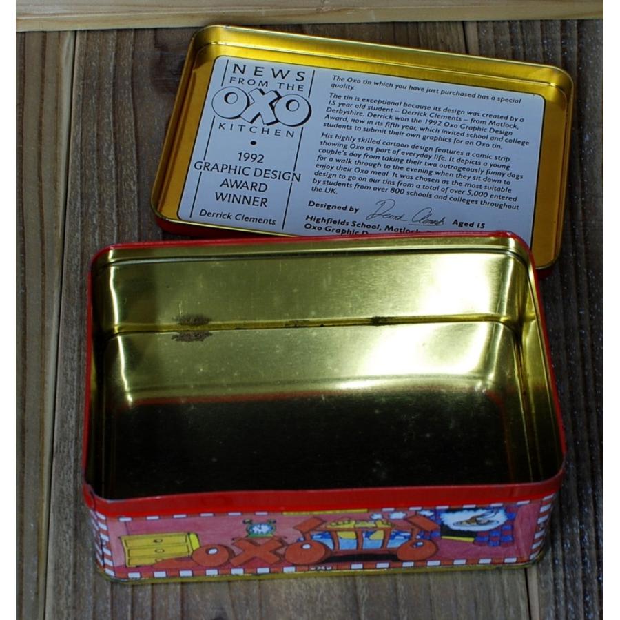 OXO（オクソー） オクソ缶 ヴィンテージ ブリキ 缶 TIN アンティーク
