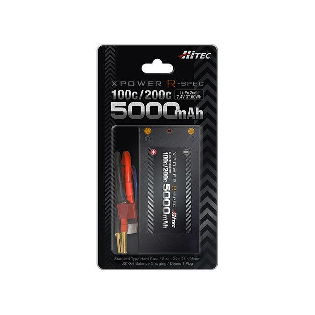 HiTEC（ハイテック） XPOWER R-SPEC バッテリー 7.4V 5000mAh 100C