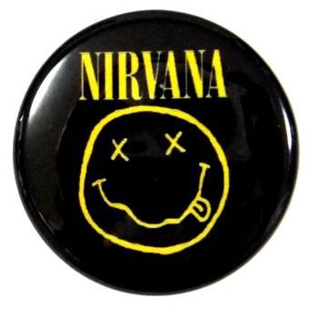ピンズ・ピンバッジ・缶バッジ na 缶バッジ 音楽 NIRVANA 38mm