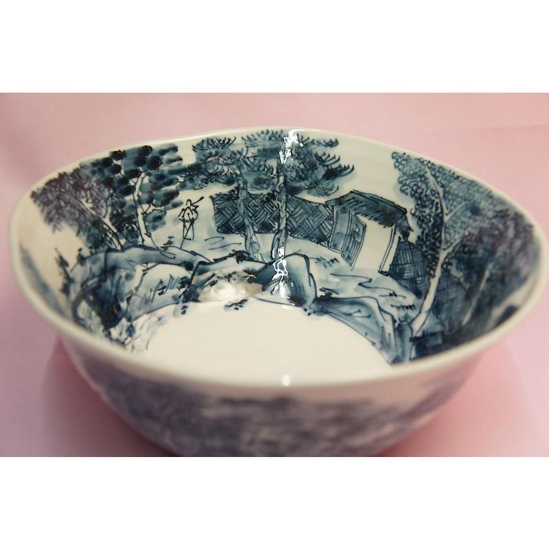 六齋窯 村田幸之介 染付山水 鉢 : 食器のみつはた - 通販 - Yahoo