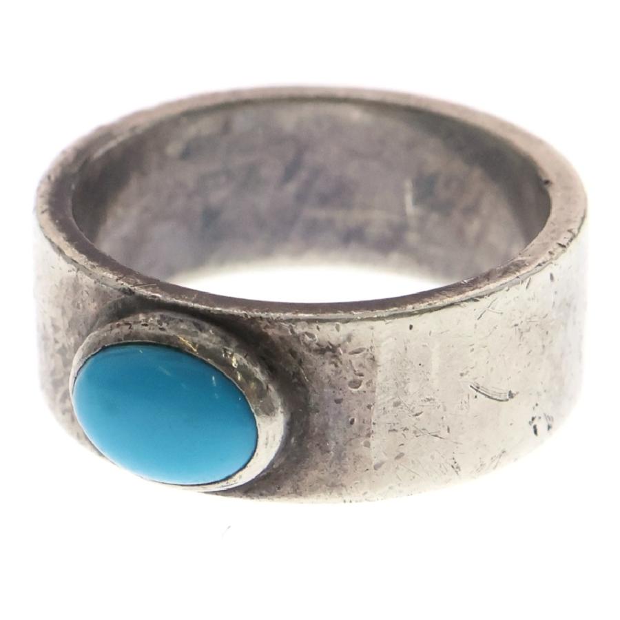 goro's（ゴローズ） ターコイズ平打ちリング シルバー : BRING Yahoo