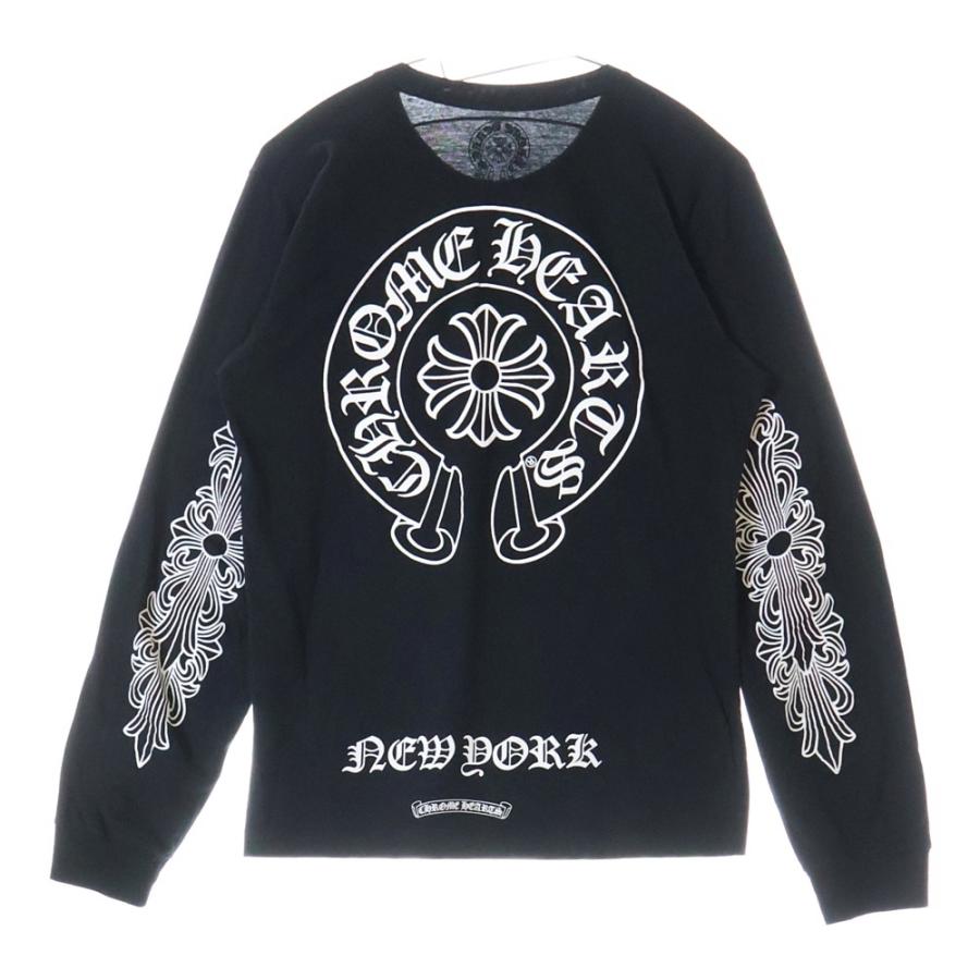 CHROME HEARTS（クロムハーツ） HORSESHOE L/S 袖フローラル バック