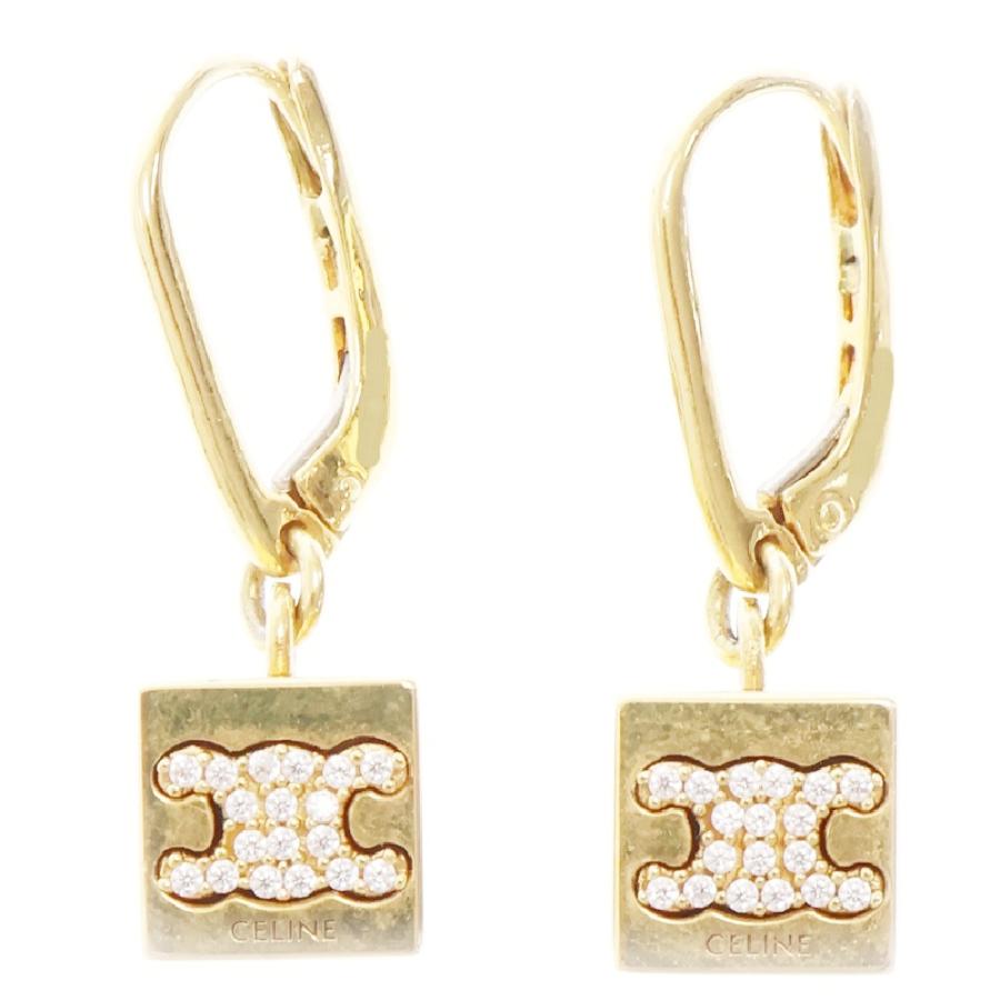 CELINE（セリーヌ） TRIOMPHE CUBE EARRINGS トリオンフ キューブ
