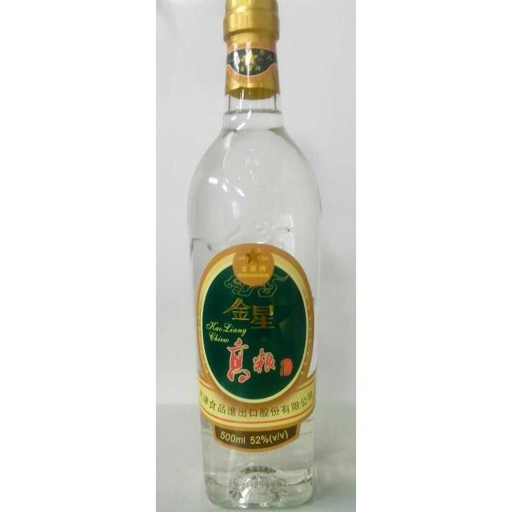 中国白酒 金星牌高粮酒（ 瓶 ）52度 500ML : 紹興酒・中華食材の東方新