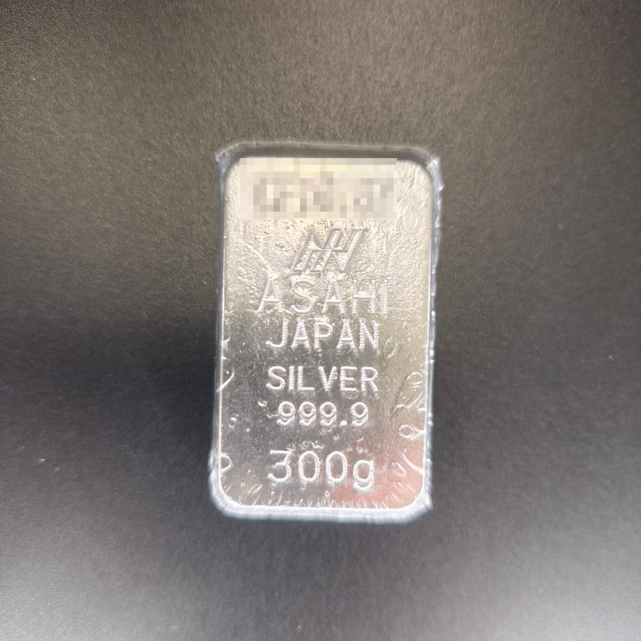 アサヒメタルファイン製 銀300g 銀地金 銀 インゴット LBMA 純銀