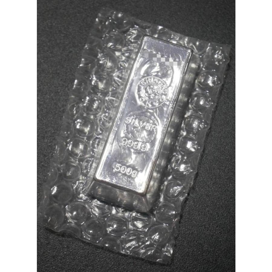 超特価・早い者勝ち】石福金属興業製500g銀地金 保証書付 : 銀貨鉄道