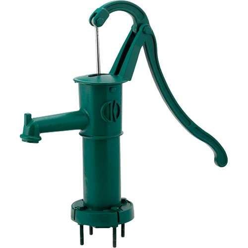 打込式 井戸ポンプ 井戸用手押しポンプ ガーデンポンプ 32mm グリーン