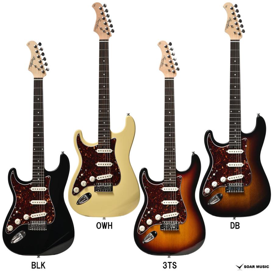 Bacchus（バッカス） BST-STD-LH/R レフティ エレキギター グローバル