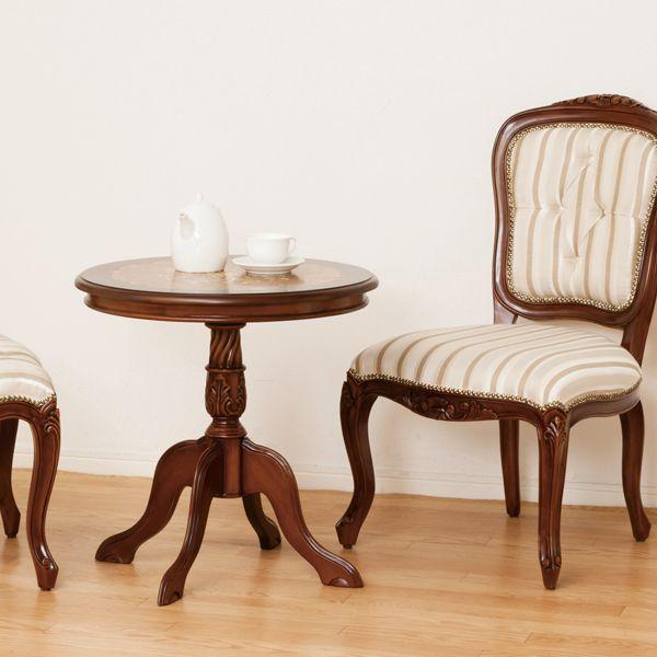 マルシェテーブル アンティーク調 コーヒーテーブル サイドテーブル