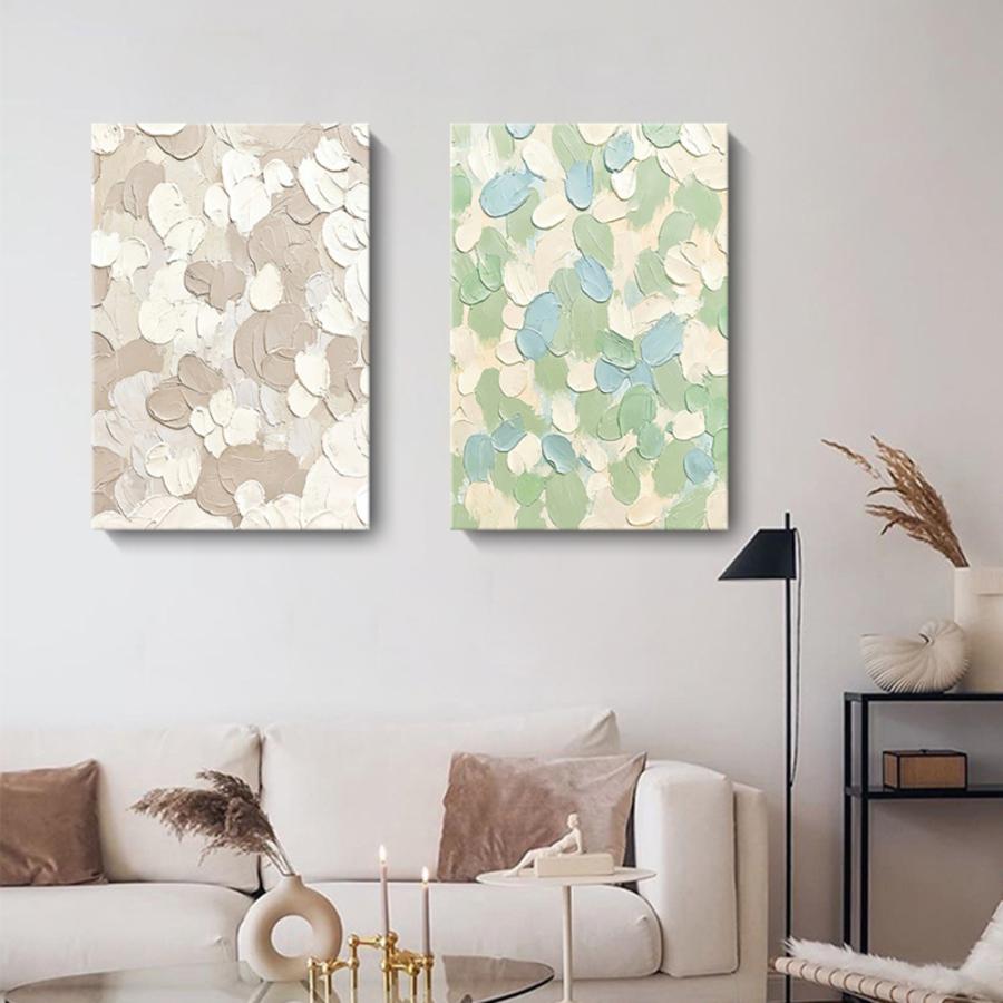 2枚セット 絵画 インテリア ファブリック 絵 人気 40×60cm 壁掛け