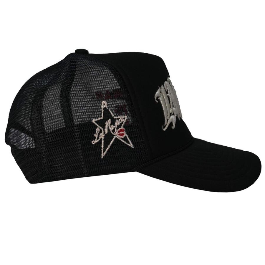 LAROPA ラロパ メンズ WIN HAT BLACK メッシュ キャップ アジャスタ