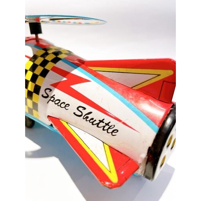 スペースシャトル箱付き ブリキToy ネモト製 昭和レトロ 日本製ブリキ