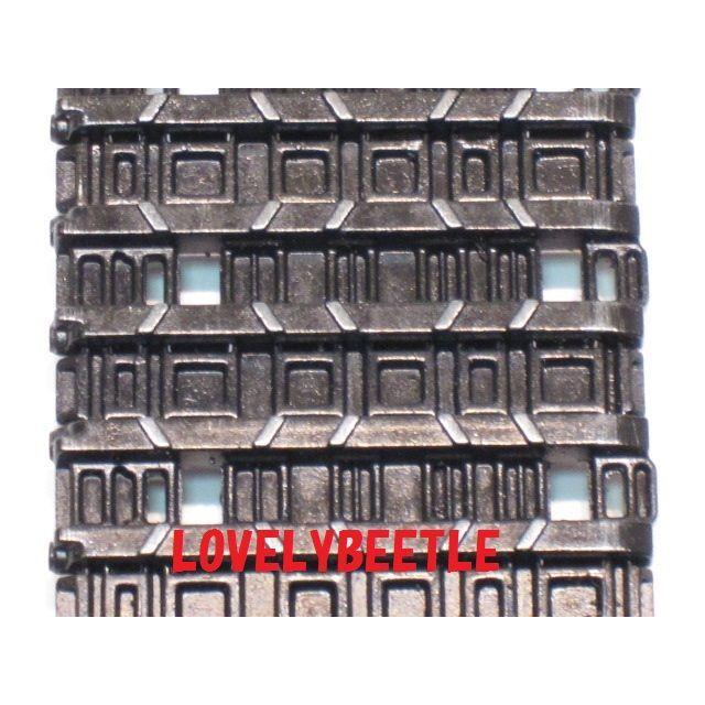 送料無料 TG1/16 キングタイガー戦車用ハイグレード金属キャタピラ