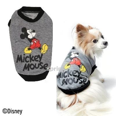 デニムにミッキーが可愛い犬の服サイズLパグ 【公式通販】