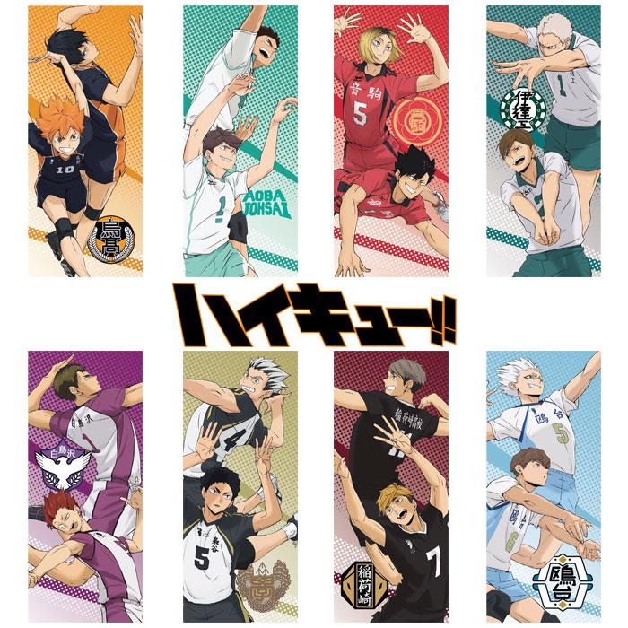 ハイキュー!! 公式グッズ スポーツタオル 10周年記念 繋ぐPROJECT 34