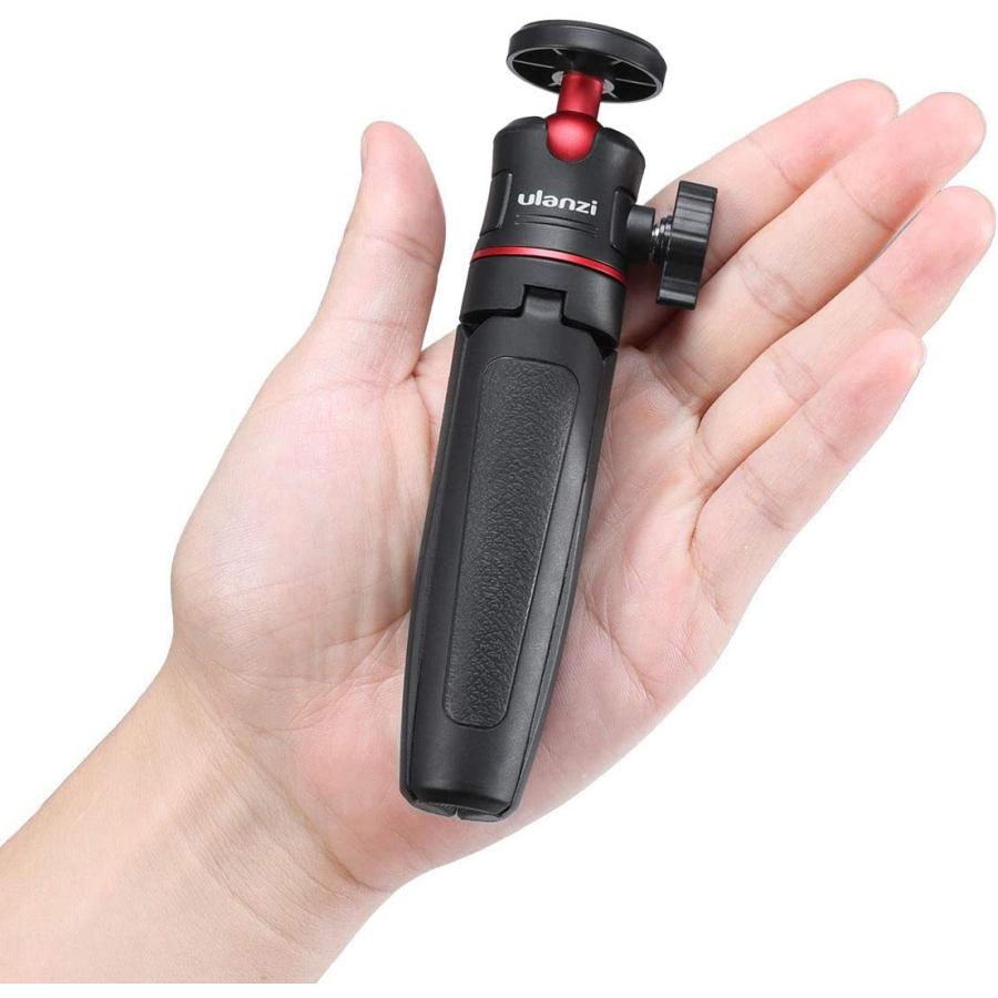Ulanzi MT-08 black 三脚 カメラ ミニ三脚 自撮り棒 3段延長 ZV-1 vlog