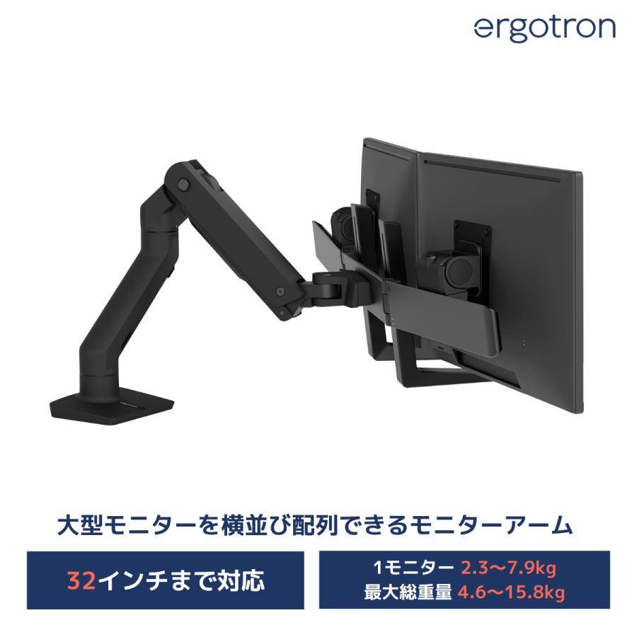 状態良好/格安】エルゴトロン Ergotron HX デュアルモニターアーム