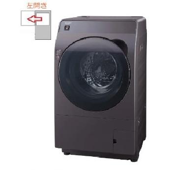 シャープ ドラム式洗濯乾燥機 11/6kg ES-U111-TL左開き ES-U111-TL