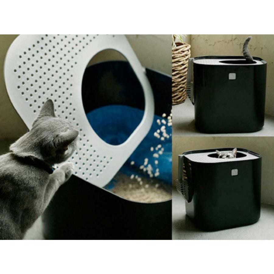猫用トイレ modkat モデキャット リターボックス 全2カラー ( ホワイト