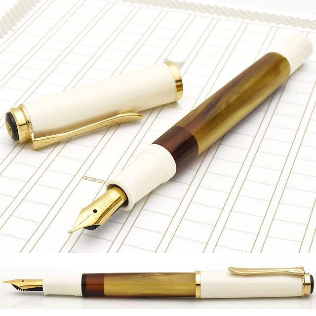 Pelikan（ペリカン） 万年筆 クラシック M200 ゴールドマーブル 特別